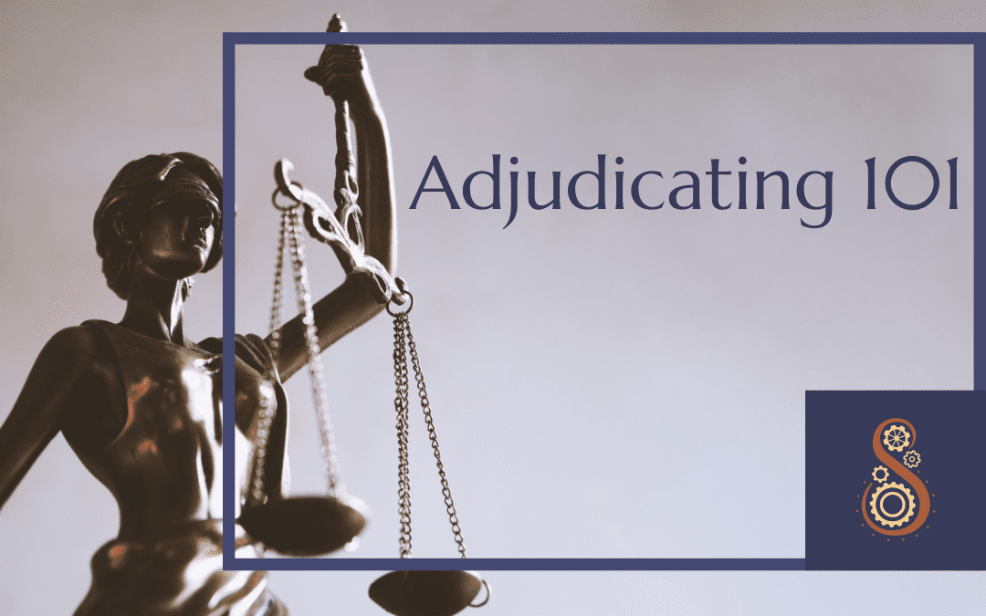 adjudicating 101