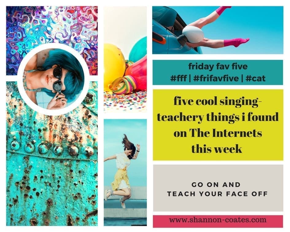 fri fav five Fri Fav Five - tools so you can teach your face off