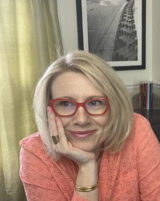 Shannon Red Glasses