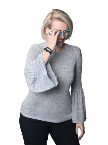 shannon adjusting glasses 500