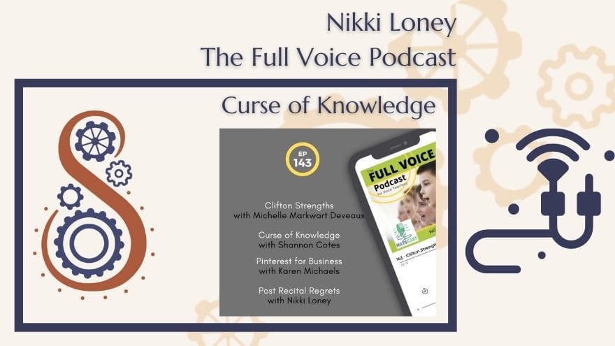 The Full Voice Podcast- episode 143 Special Episode 43 – Curse of Knowledge Interview with Shannon Coates. The Full Voice Podcast- episode 143 Special Episode 43 – Curse of Knowledge Interview with Shannon Coates.