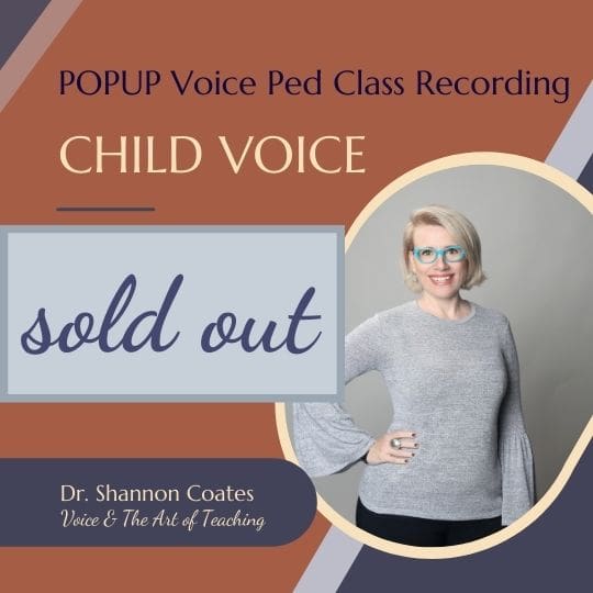 POPUP voiceped class recording - Child Voice