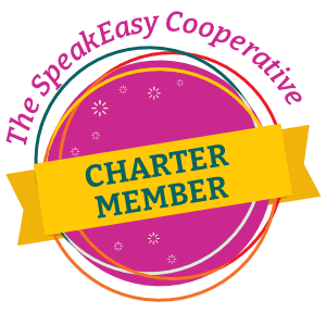 The SpeakEasy Cooperative badge - Charter Member