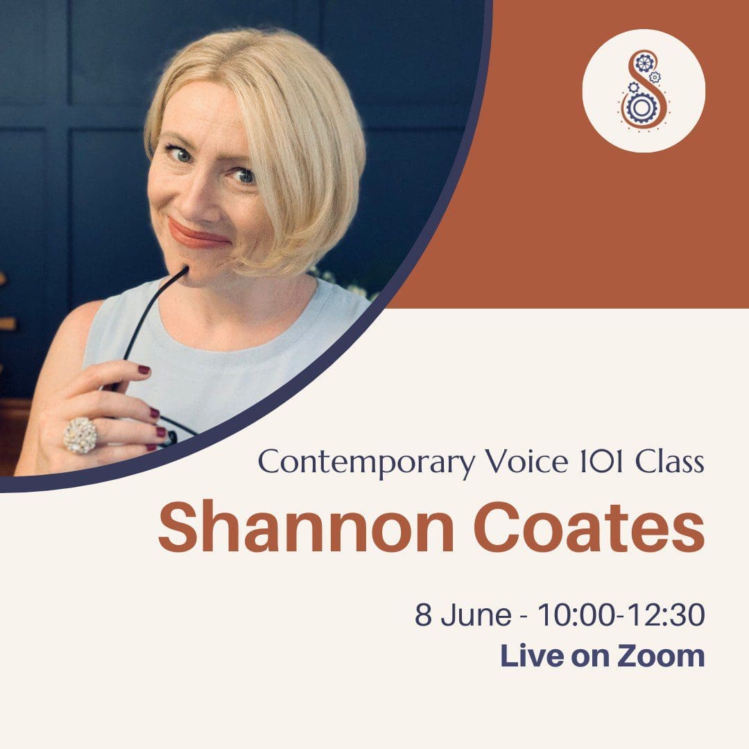 Contemporary Voice 101 Class with Shannon Coates 2023