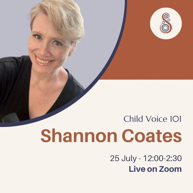 Child Voice classes by Dr. Shannon Coates.