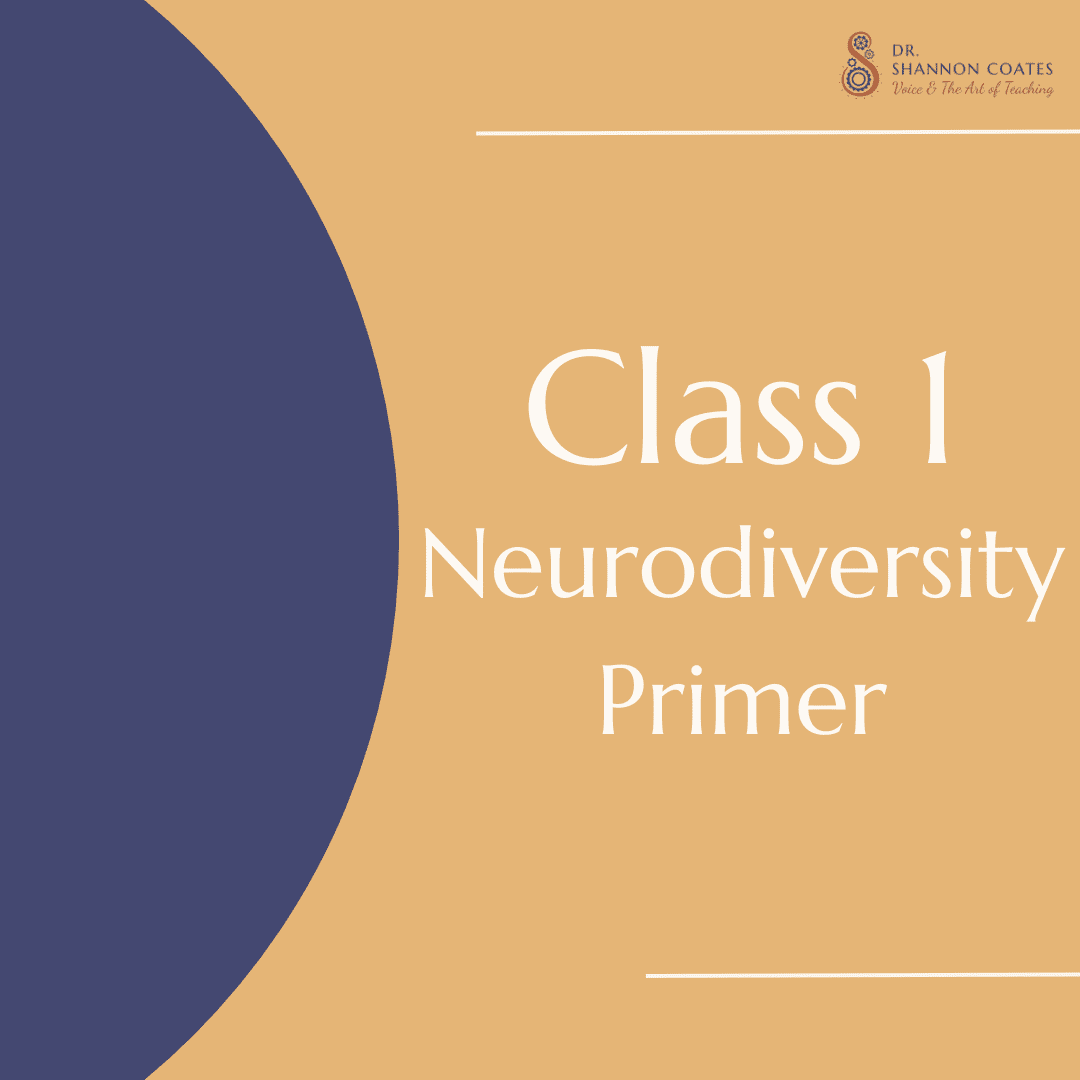 NDA class Neurodiversity Primer NDA class Neurodiversity Primer